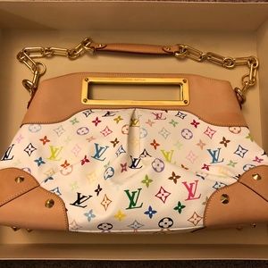 Louis Vuitton Judy GM Multicolor Satchel